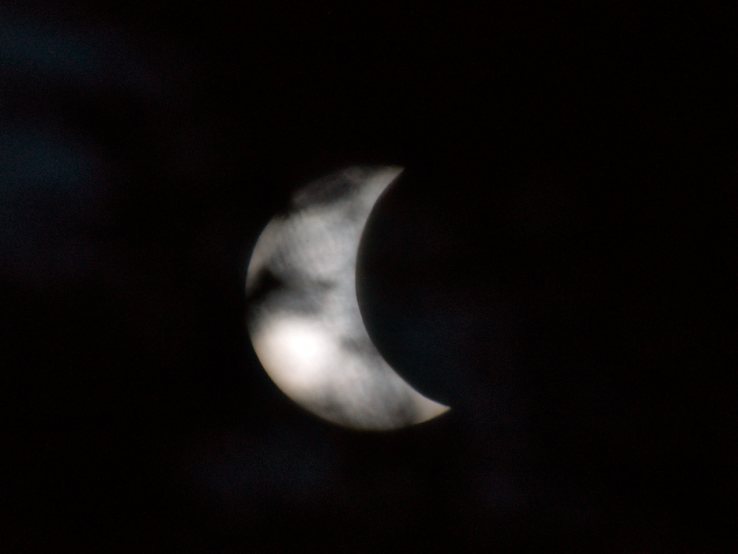 Photo gallery Solar eclipse visible despite the clouds The Shetland