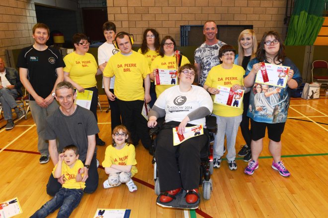 Peerie Birl delights special needs teams | The Shetland Times Ltd