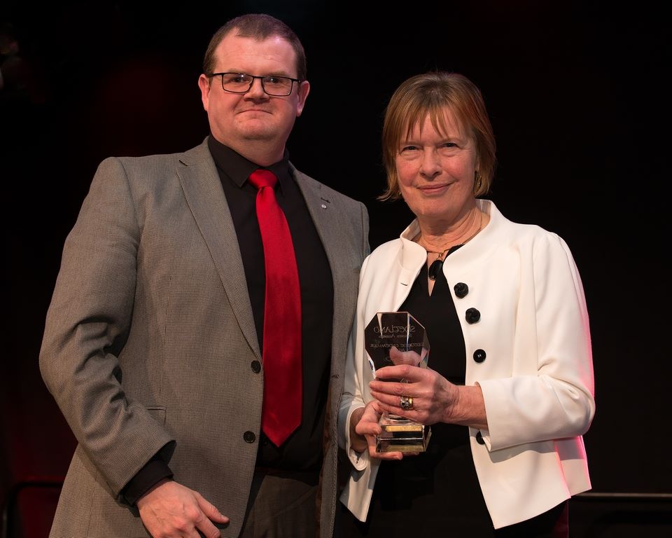 Retiring Strachan wins Sportsperson of the Year Award | The Shetland ...