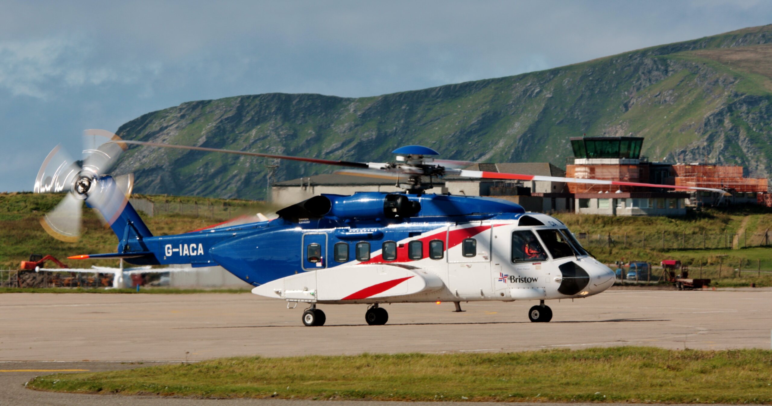 Bristow helicopters bergen