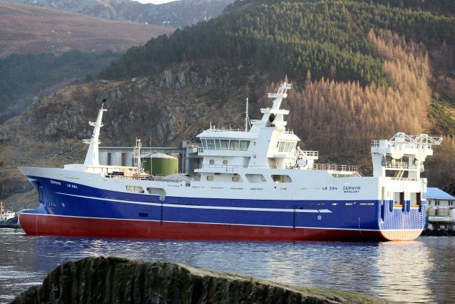 zephyr is kitted out for whalsay skipper irvine the