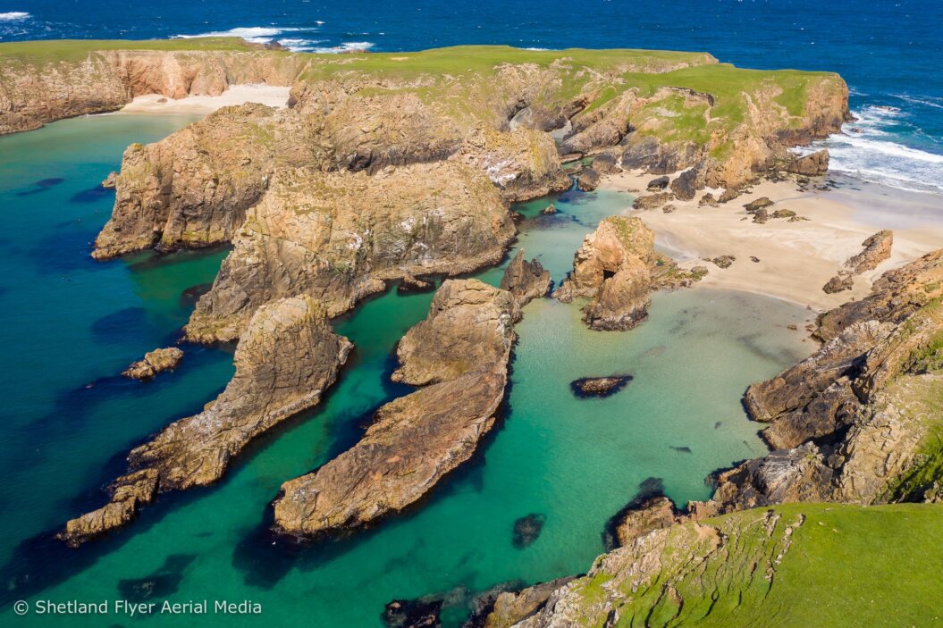 Shetland Flyer Captures Stunning Shot Of Uyea 