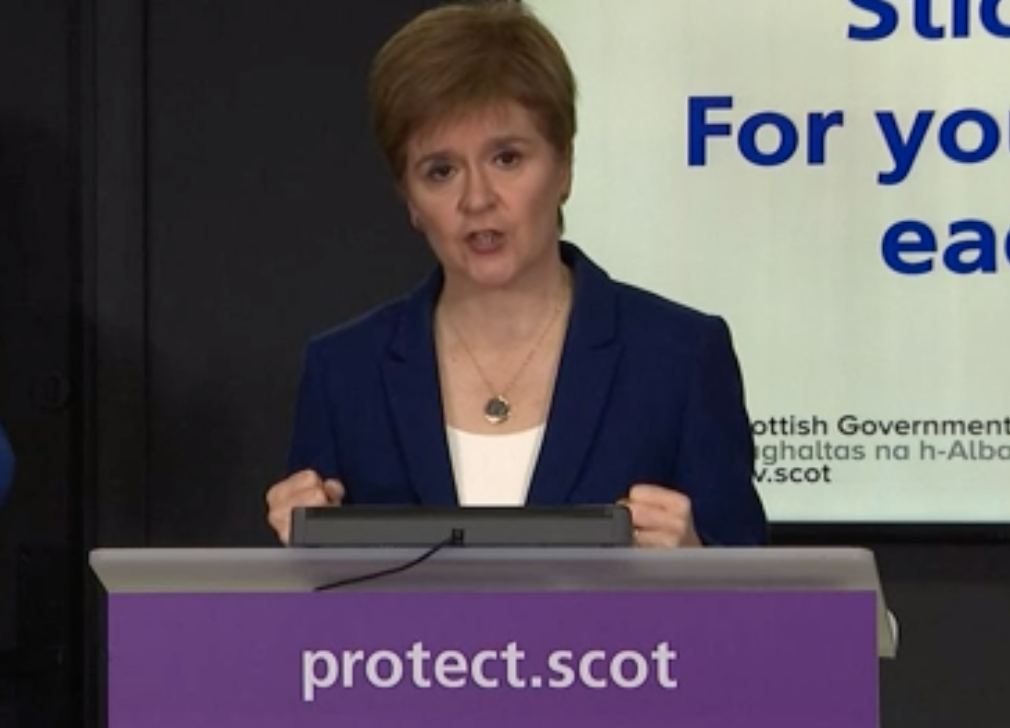 Sturgeon warns more Covid-19 restrictions possible in ‘near future ...