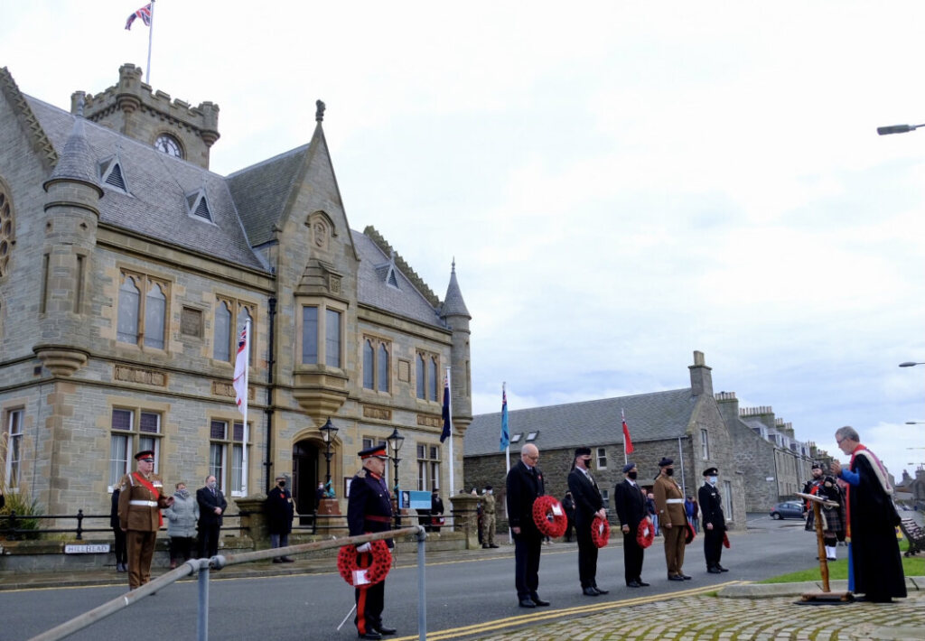 Remembrance Sunday marked at Lerwick War Memorial | The ...