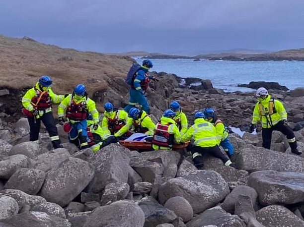 Coastguard Rescues Woman Who Fell And Injured Herself On Rocks At Burra ...