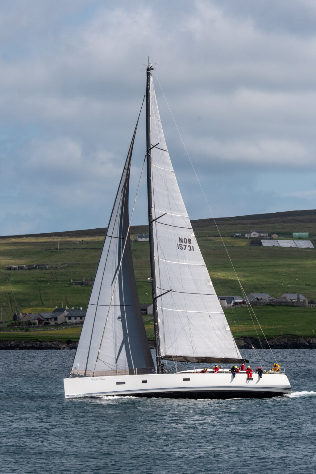 First yacht crosses the line in Bergen-Shetland race | The Shetland ...