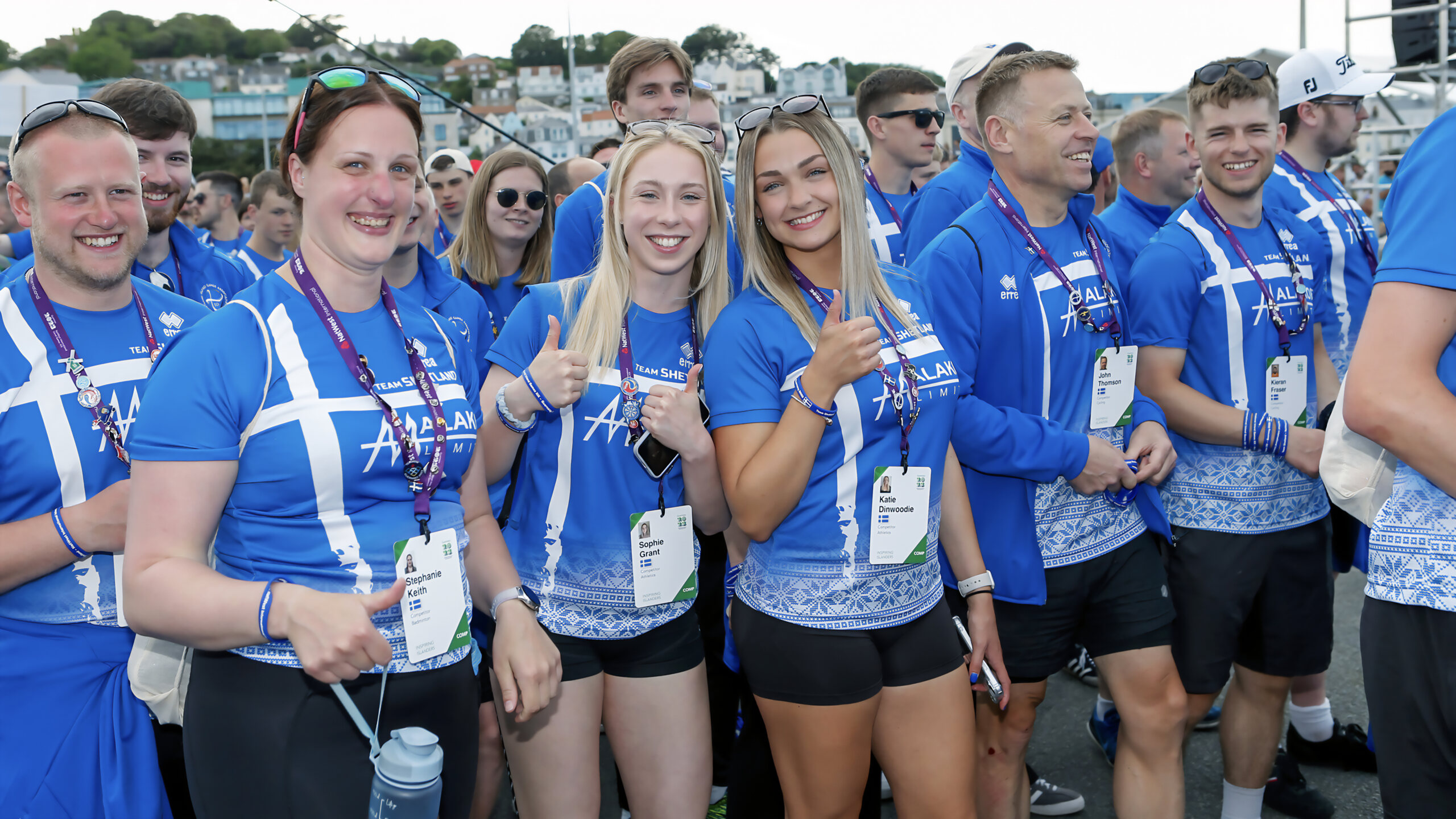 IN PICTURES Guernsey island games officially opened The Shetland